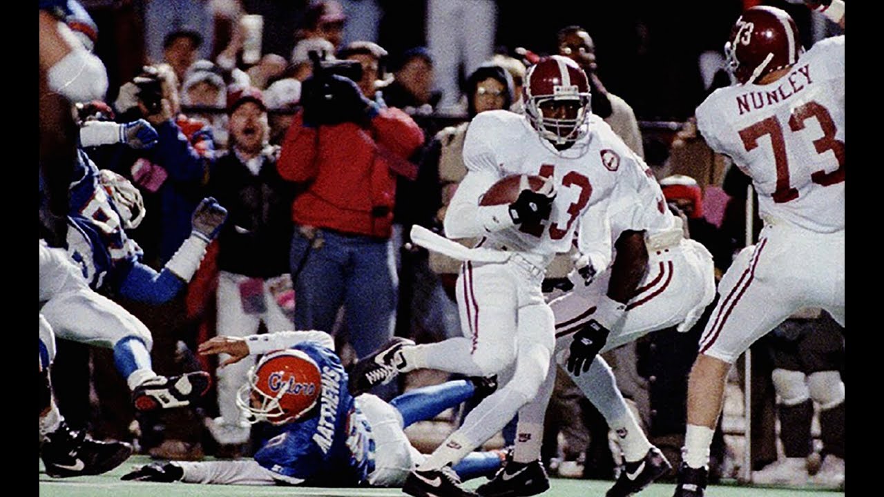 1992 SEC Championship #2 Alabama vs #12 Florida 1 of 1