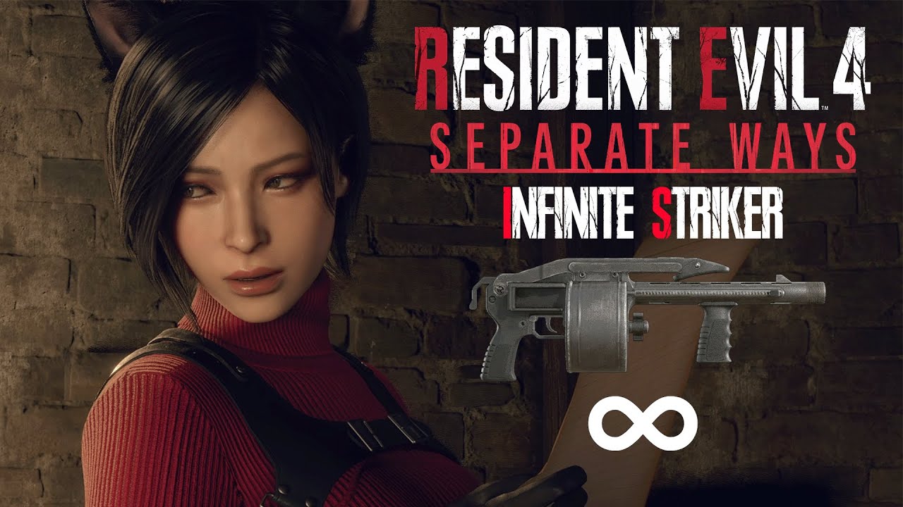 Resident Evil 4 Remake Separate Ways - Infinite Striker Only in Professional Full Gameplay