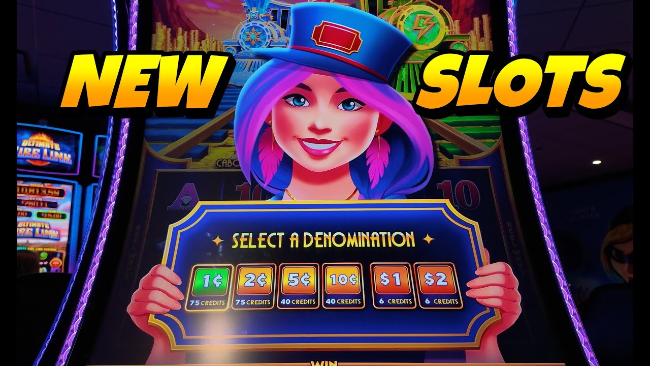 Playing NEW SLOTS @DelawareParkCasino