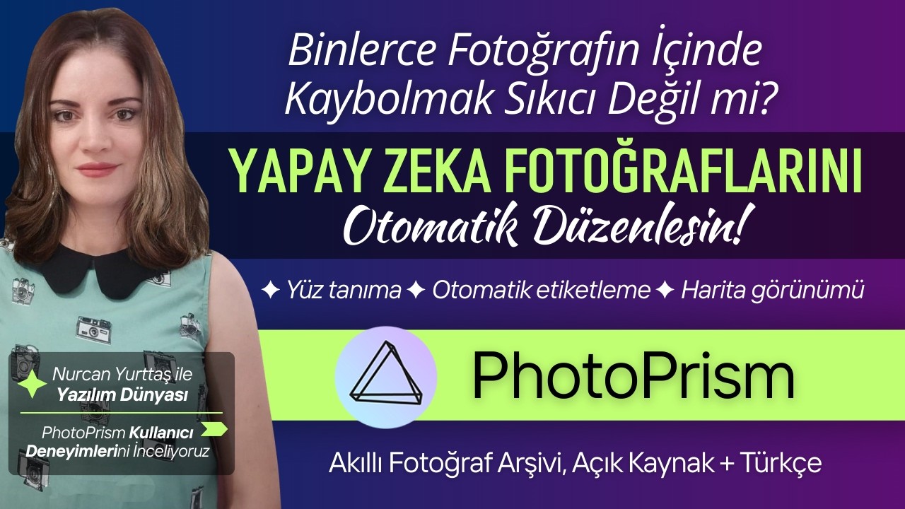 Photoprism Akıllı Fotoğraf Arşivi, Açık Kaynak, Türkçe