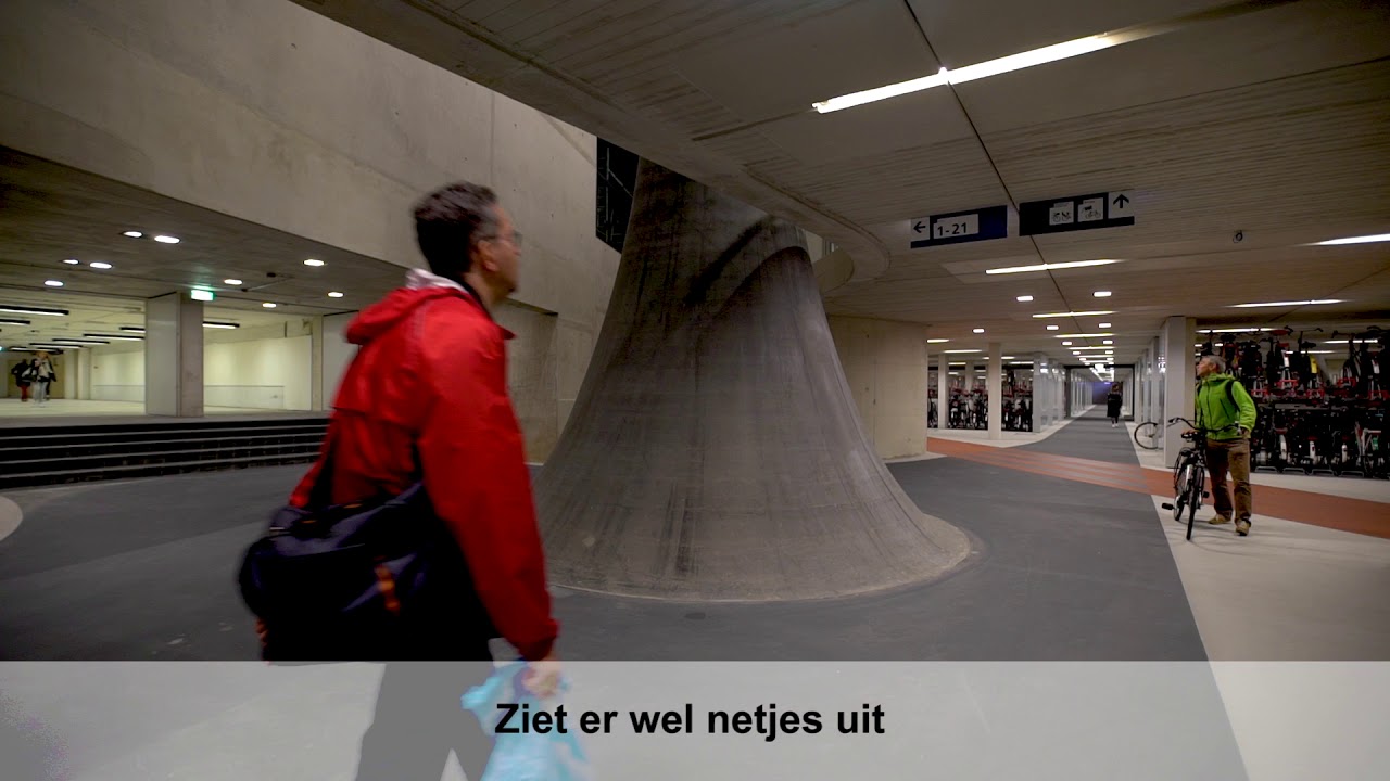 Fietsenstalling Stationsplein Utrecht Centraal: de eerste indruk