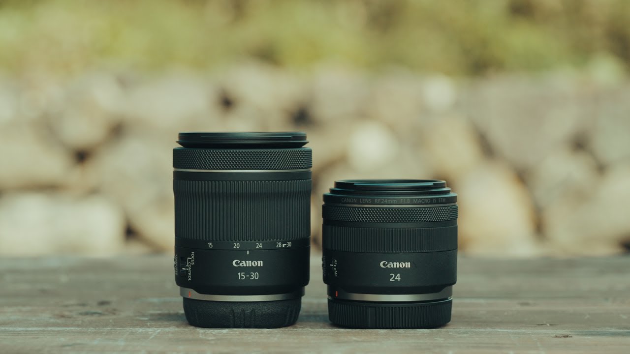 RF 보급 광각렌즈 RF 15-30mm F4.5-6.3 IS STM / RF 24mm F1.8 MACRO IS STM
