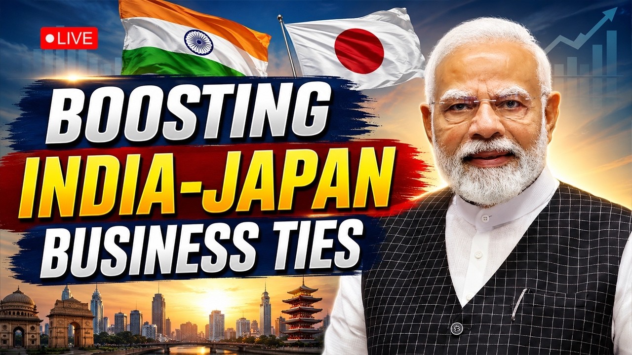 LIVE: PM Shri Narendra Modi, PM Takaichi Sanae attend India-Japan Business Forum