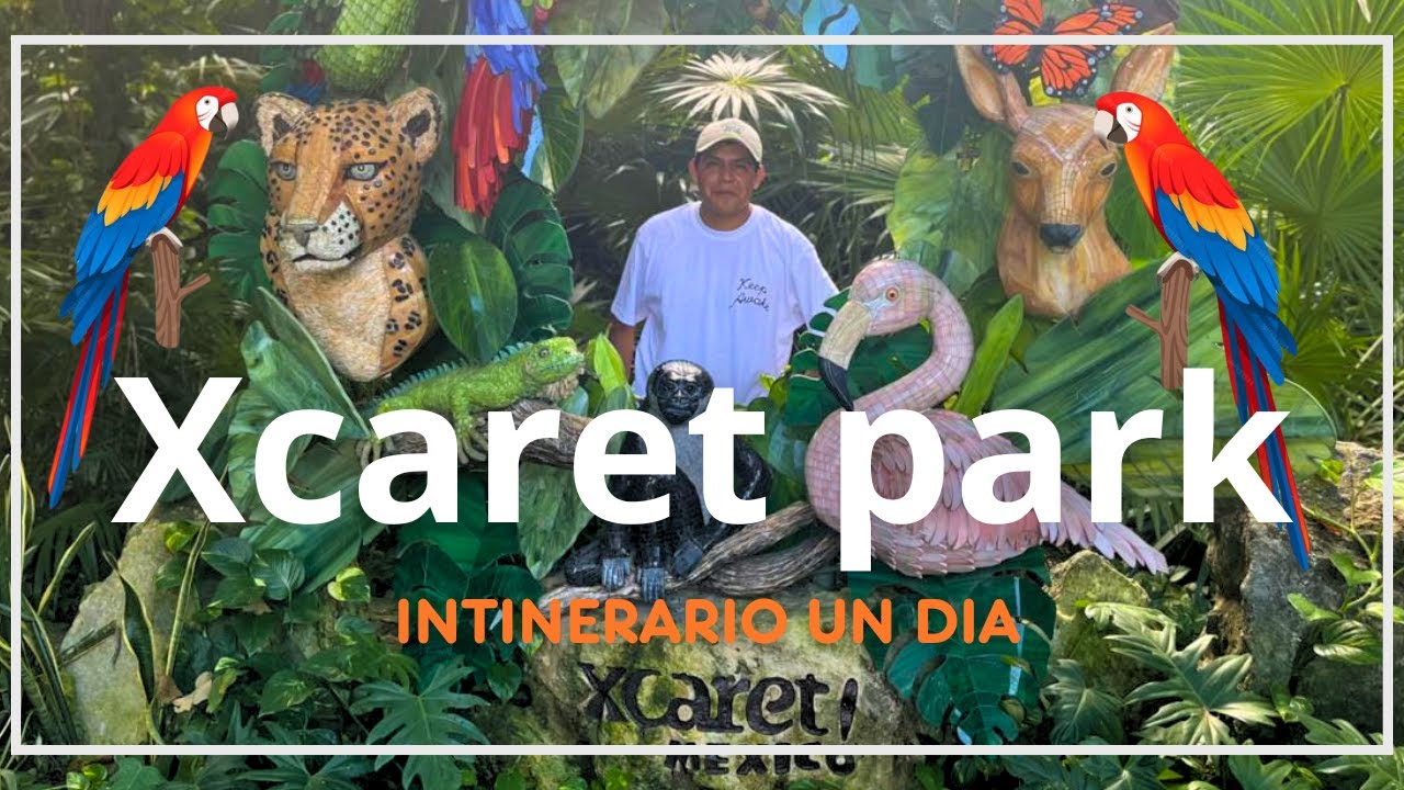 XCARET PLUS🔥 Gu&iacute;a COMPLETA &iquest;Qu&eacute; incluye? Itinerario para 1 d&iacute;a