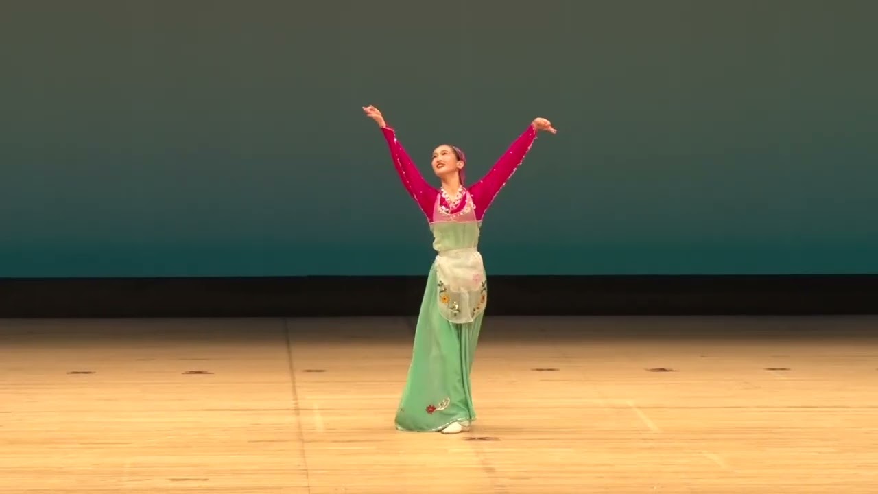 제14차무용경연대회 학생부문(고급부) 3등 문예동히로시마연구소 오채리 〈직포공의 마음〉