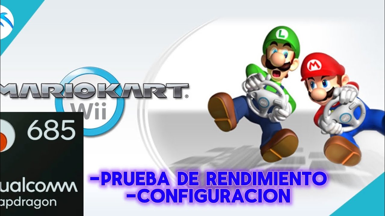 Mario Kart Wii - Dolphin Emulator (Snapdragon 685) Redmi Note 13 Test rendimiento | Configuración