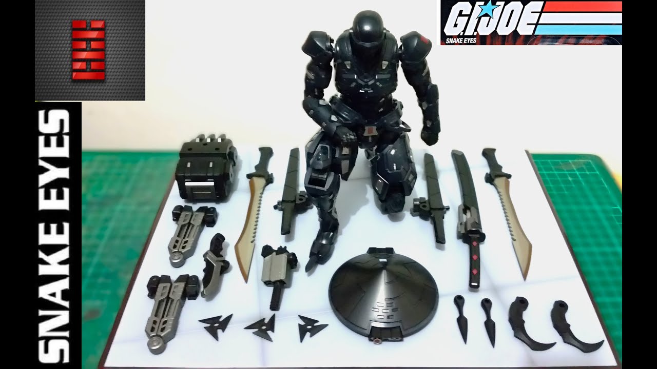 Collectible Play SC-001 - Special Forces Super Black Warrior (Snake Eyes)