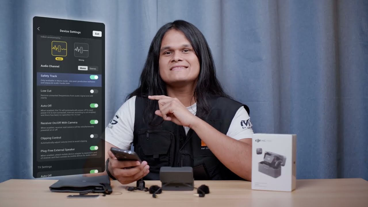 DJI Mic Mini: Guía Definitiva | Modo Receptor, Bluetooth y App DJI Mimo
