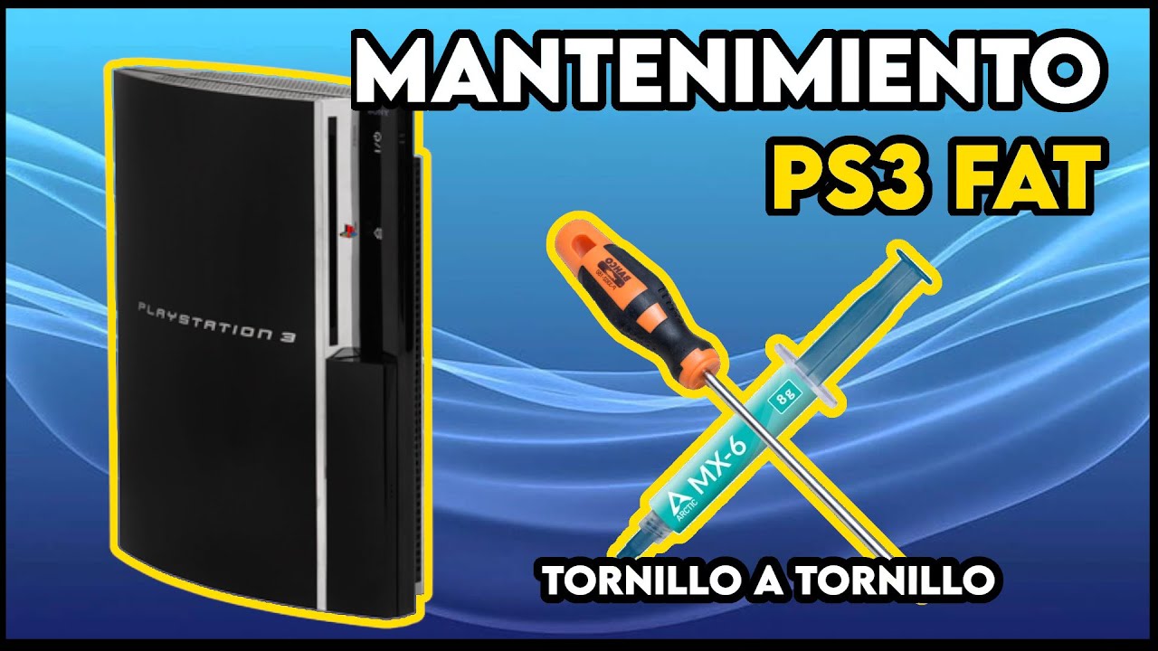 🛠️🎮 PS3 FAT CECHP04 Mantenimiento Tornillo a tornillo 🛠️🎮