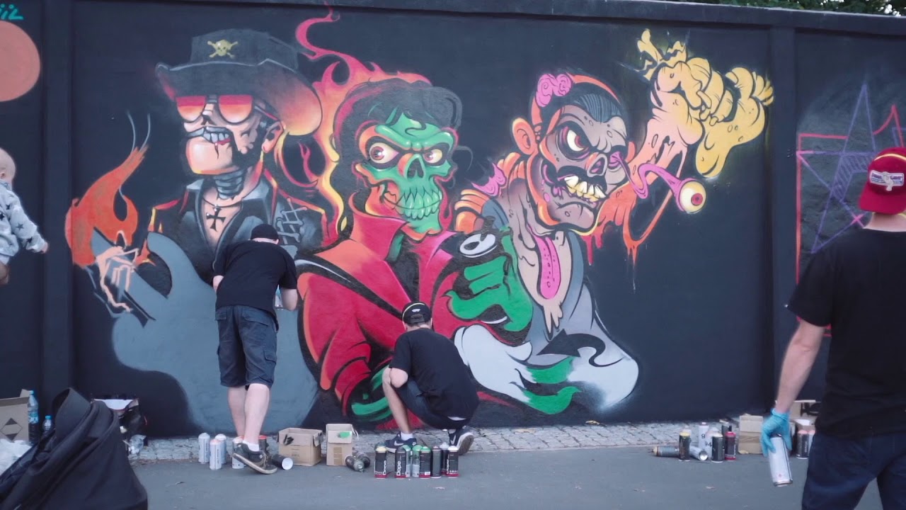 Relacja - 20 lat VHS CREW - Graffiti Jam na Wyścigach