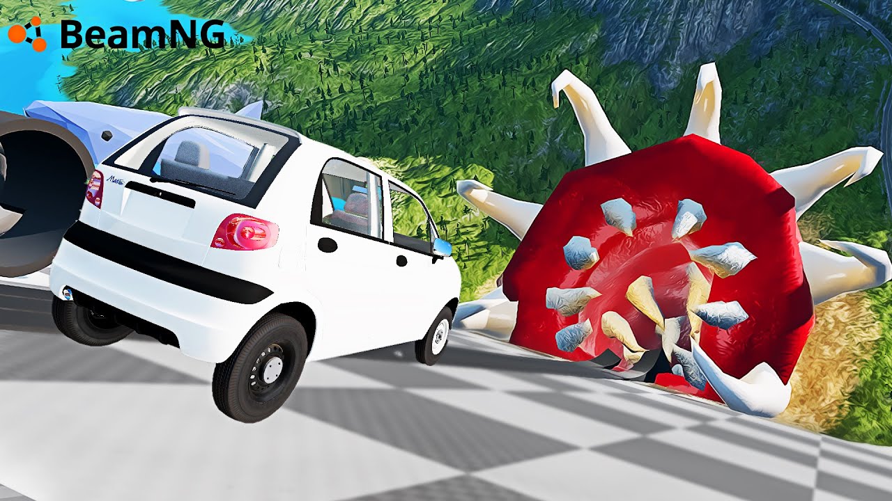 MATIZDA CRAASH TEST! YOZGI TEST DRIVE BOSHLANDI - BeamNG.drive
