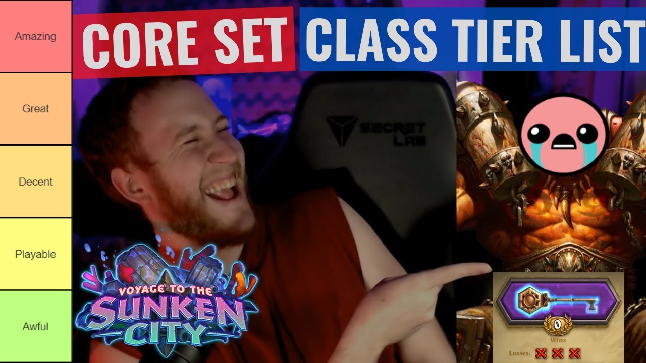 New Core Set - Class Tier List - Hearthstone Arena