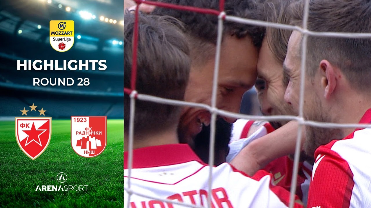 Crvena Zvezda - Radnički Ni&scaron; 2:0 | MOZZART BET SUPERLIGA SRBIJE (28. kolo) | 21. mart 2026.