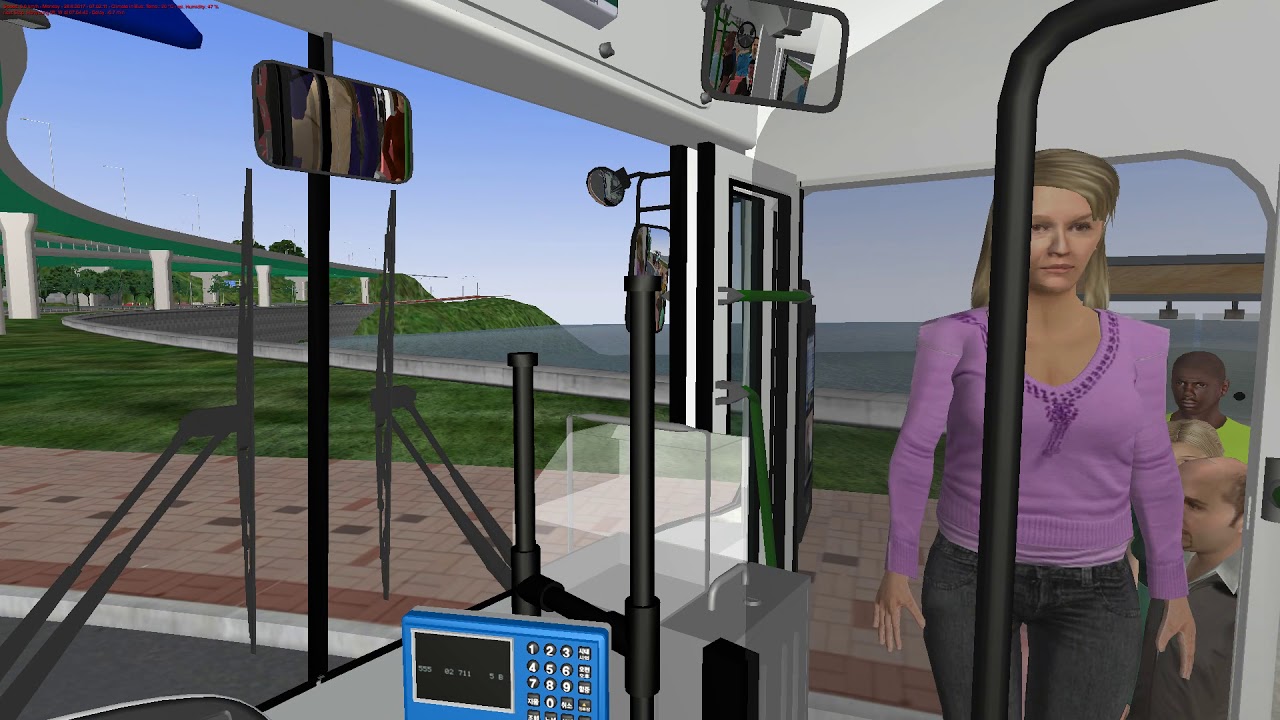 [OMSI 2]Daewoo bus BS106 부산교통 555번 운행일지 1회 (하-2)