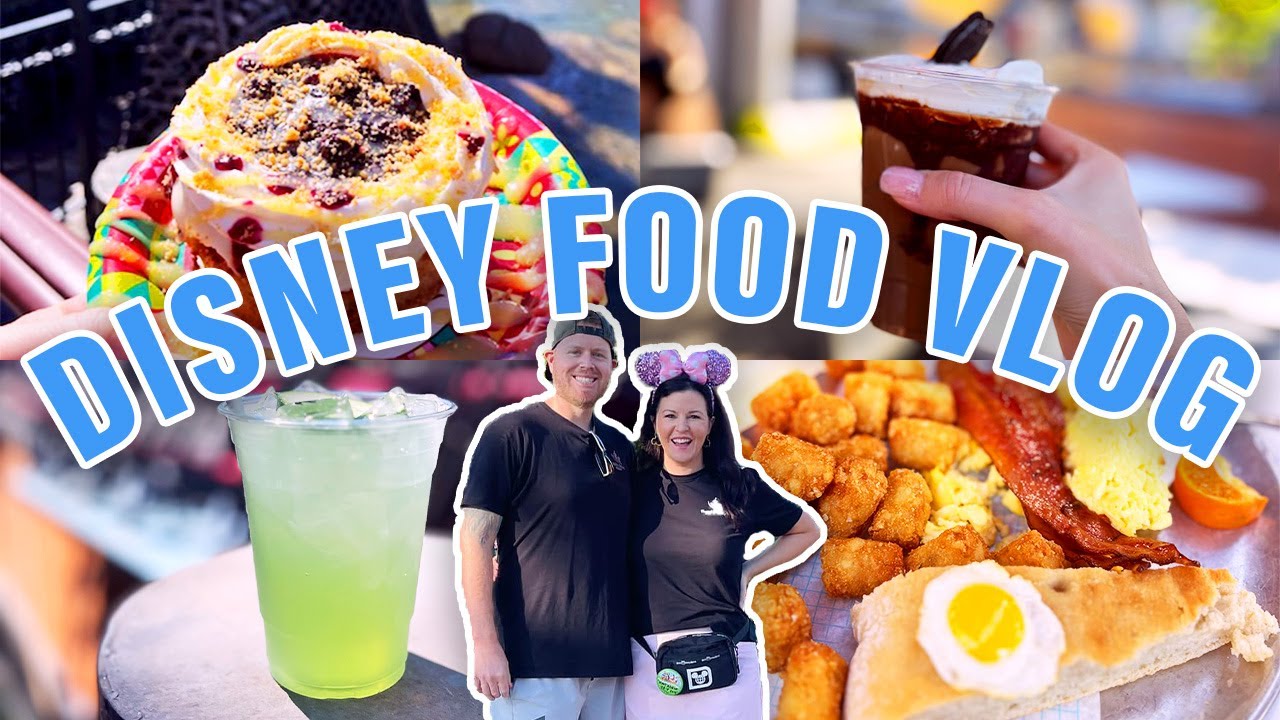 Disneyland Food Challenge - Tasting and Reviewing Food in Disneyland and DCA!