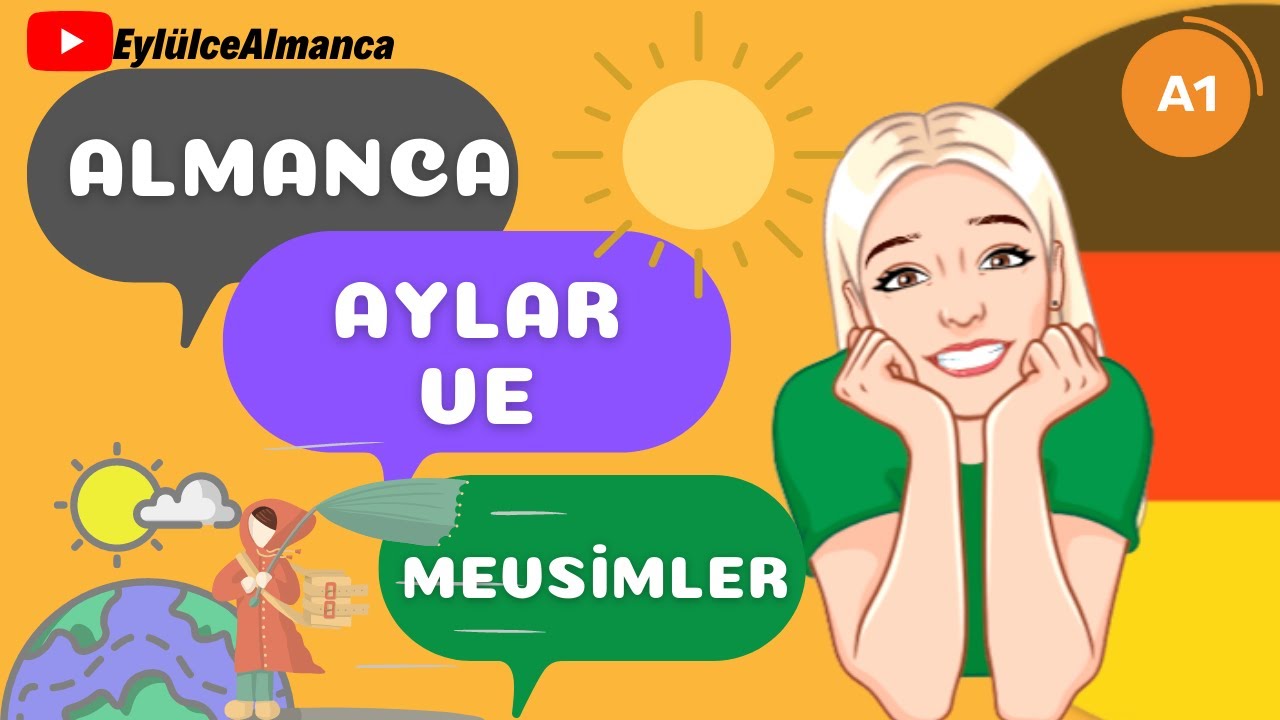 28. Ders ALMANCA  AYLAR VE MEVSİMLER | DİE JAHRESZEİTEN UND DİE MONATE