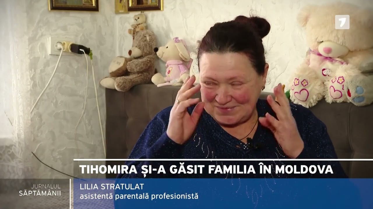 Tihomira și-a găsit familia în Moldova