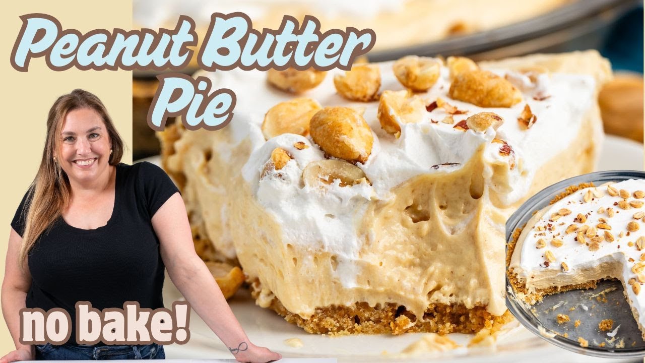 10-Minute No-Bake Peanut Butter Pie (Creamiest Ever!)