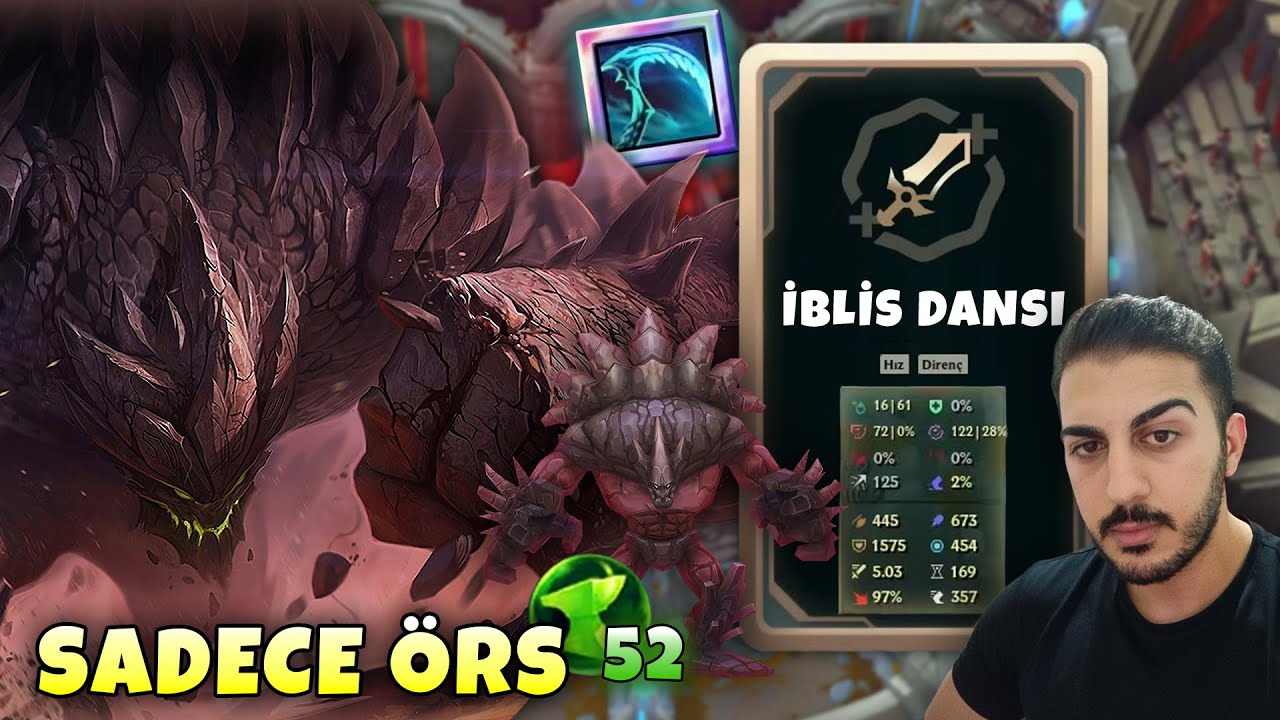 RAKİPSİZ SADECE ÖRS MALPHİTE - LOL ARENA MODU