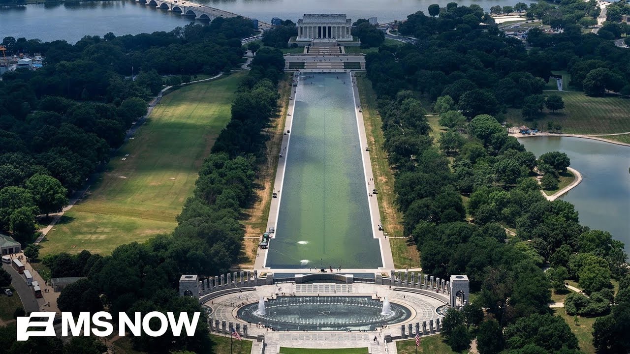 &lsquo;For what?': Hosts blast Trump's $14.7M reflecting pool disaster, as paint peels and algae blooms