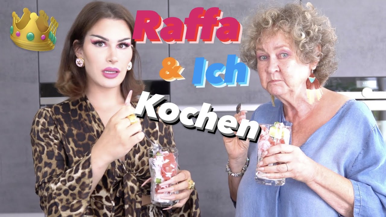 ZWEI QUEENS MACHEN WASSERMELONEN-GURKENSALAT👑mit @RaffasPlasticLife