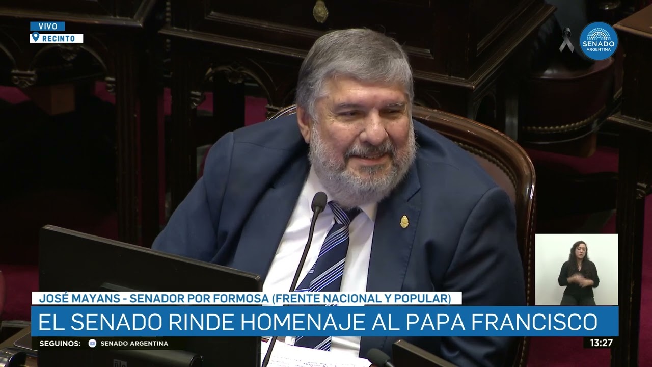 SENADOR JOSÉ MAYANS - SESIÓN ORDINARIA 24-04-25