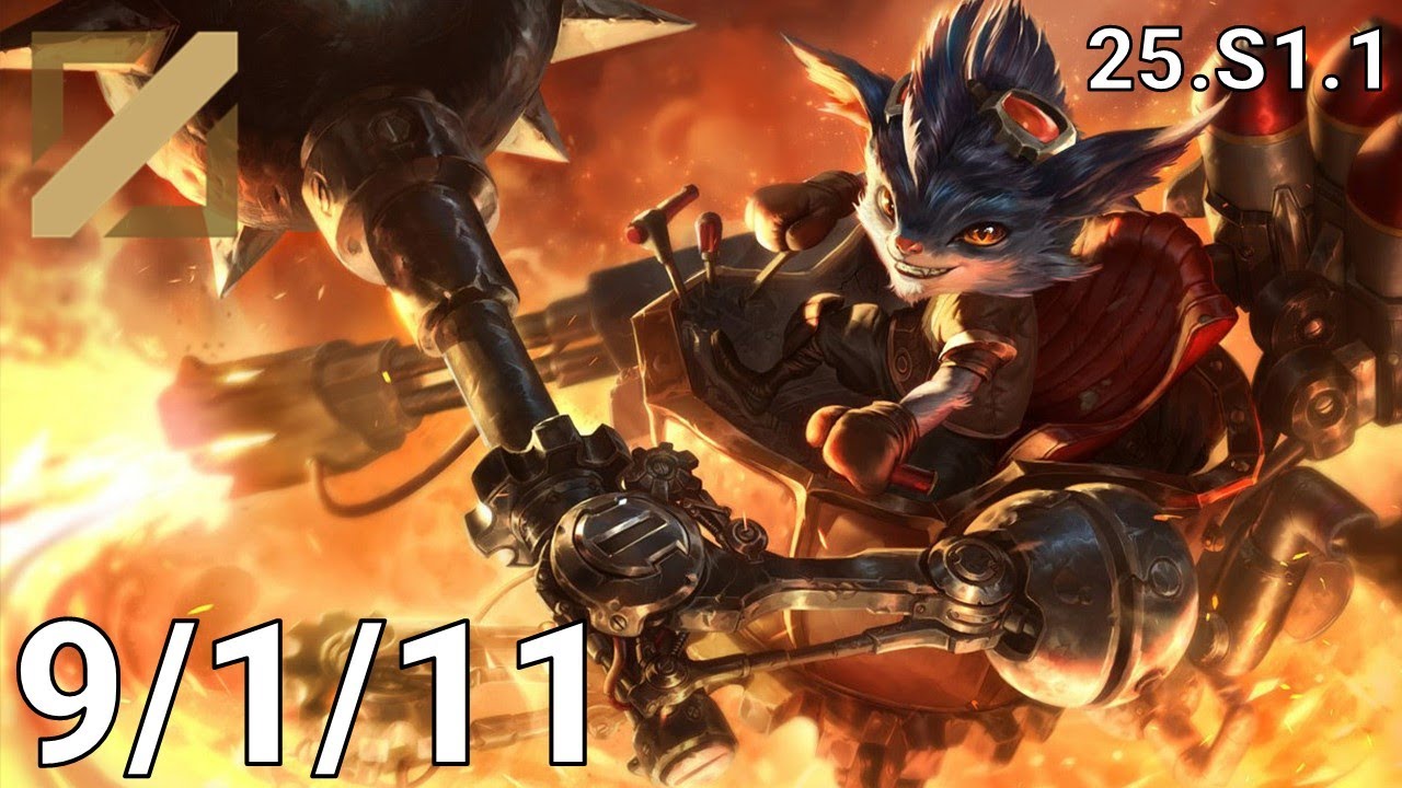 Rumble Mid vs Yone - EUW diamond  | Patch 25.S1.1
