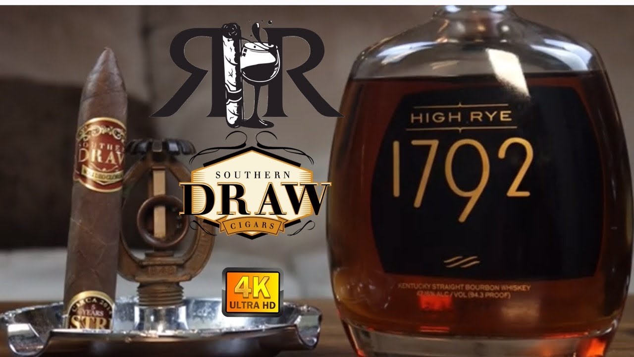 Cigar Pairing 2020 | Southern Draw Kudzu Lustrum & 1792 High Rye | RonRealTV