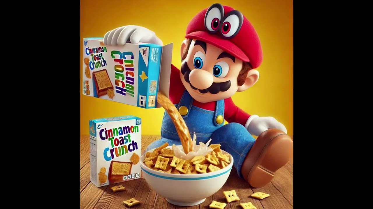 Mario Reviews Cereals (Video Idea: @BritishBomby250)