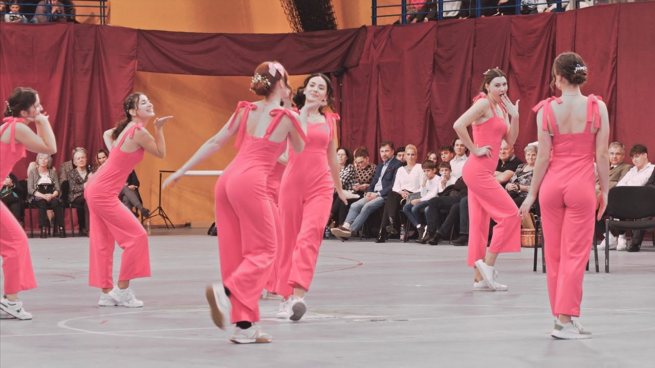 Barbie dance / Szent István Gimnázium szalagavató osztálytánc 12. c, Sportkastély 2023 4K