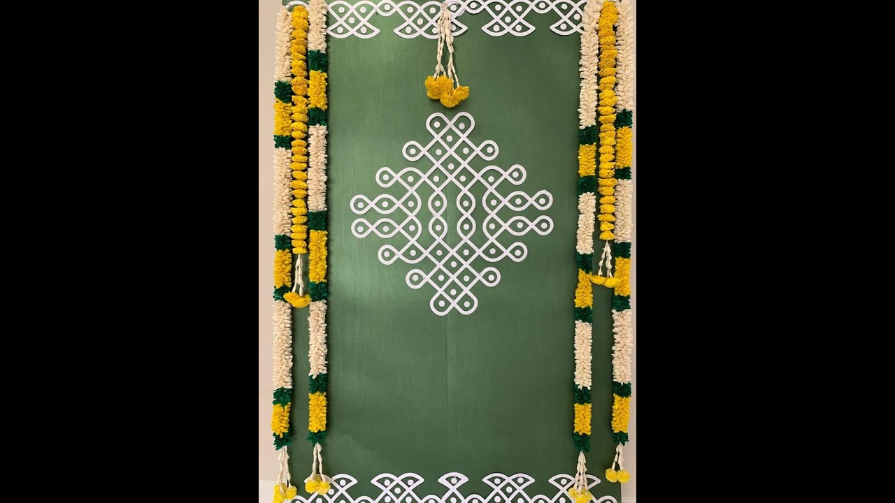 Desi Favors - Quick backdrop setup in about 15 mins