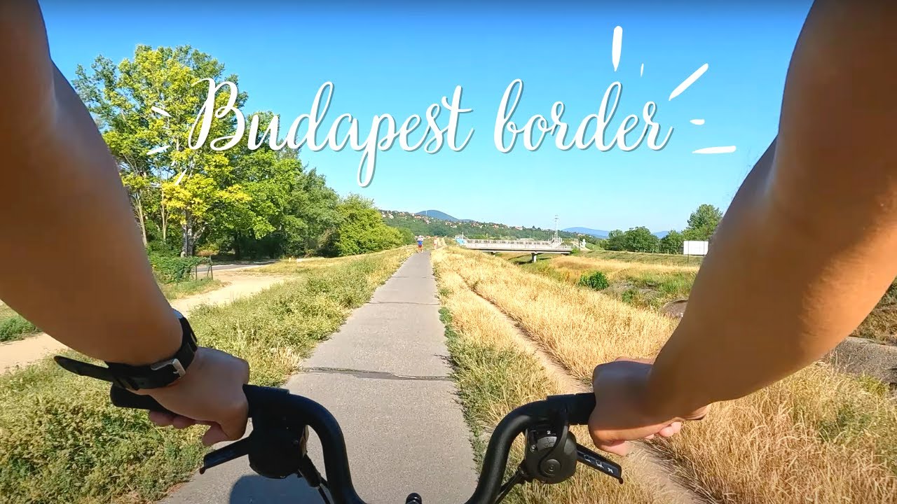 Exploring Hungary | city biking from Budapest to Szentendre | PART 2