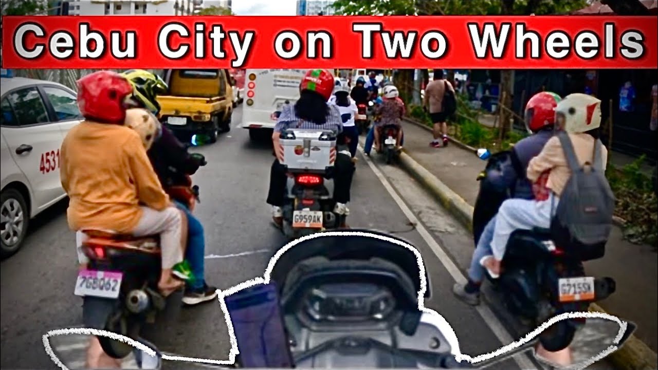 🇵🇭 You have to explore Cebu City on two wheels | #CebuCity #Philippines