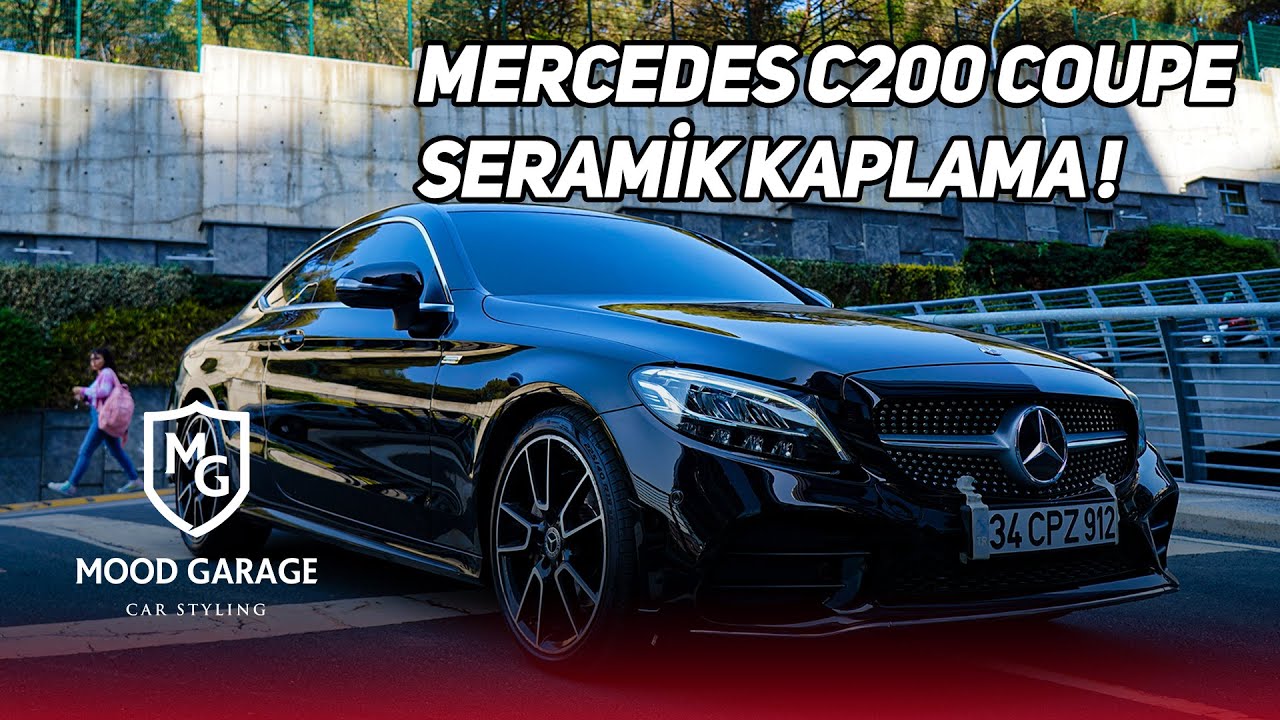 Mercedes C200 Coupe Seramik Kaplama - Nasıl Oldu ?