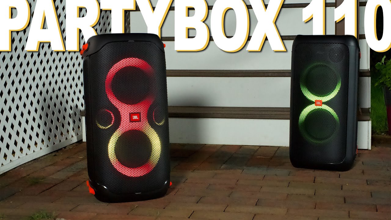 JBL Partybox 110 Review - A Refined Partybox 100