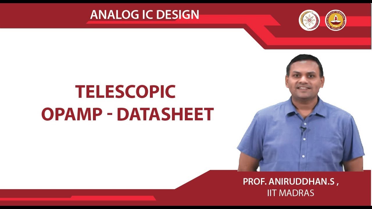 Telescopic OpAmp - Datasheet