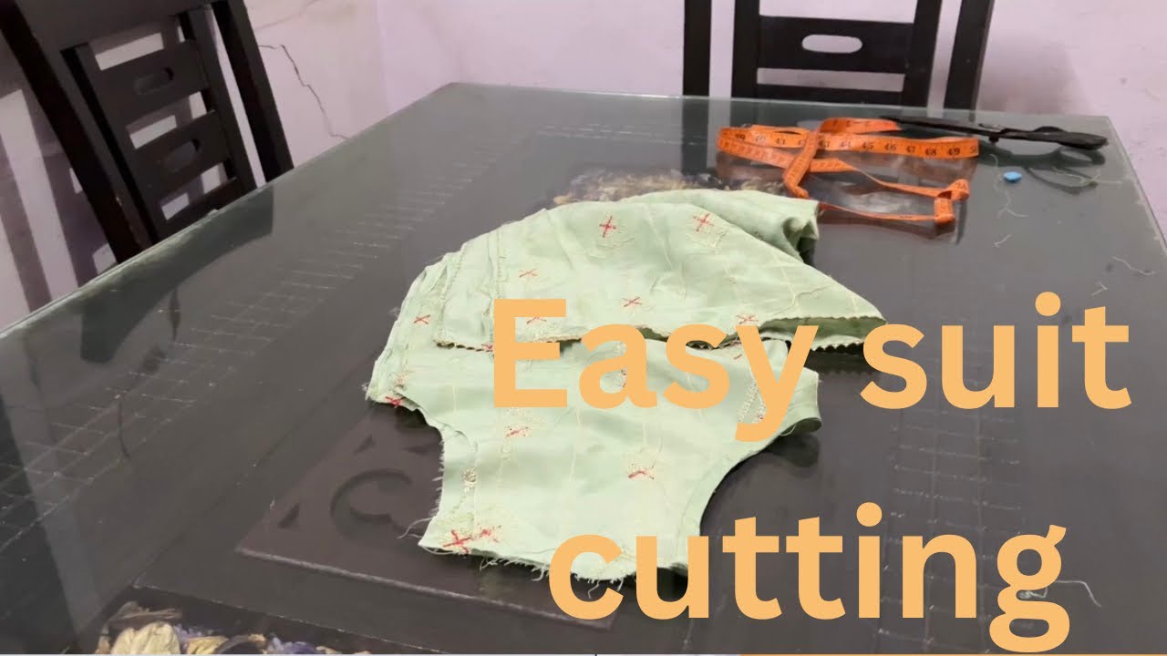 Ghar par suit cutting sikhe 