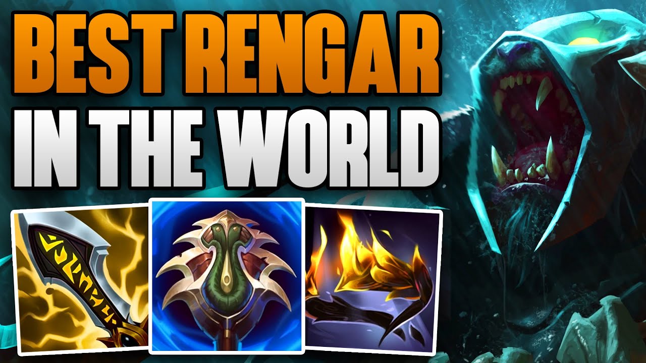BEST RENGAR IN THE WORLD CARRIES HIS TEAM! | CHALLENGER RENGAR JUNGLE GAMEPLAY | Patch 14.8 S14
