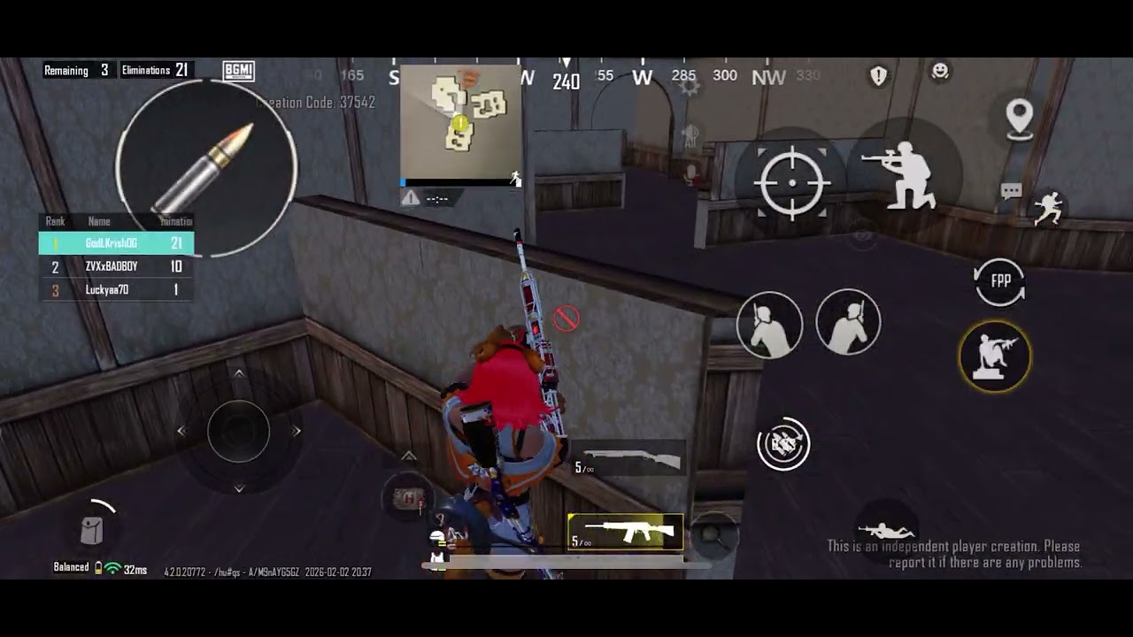 Tried @SPowerGaming’s 4 Finger Claw for the First Time | 1v1v1 S12k and Pump WoW Mode | Krish Gaming