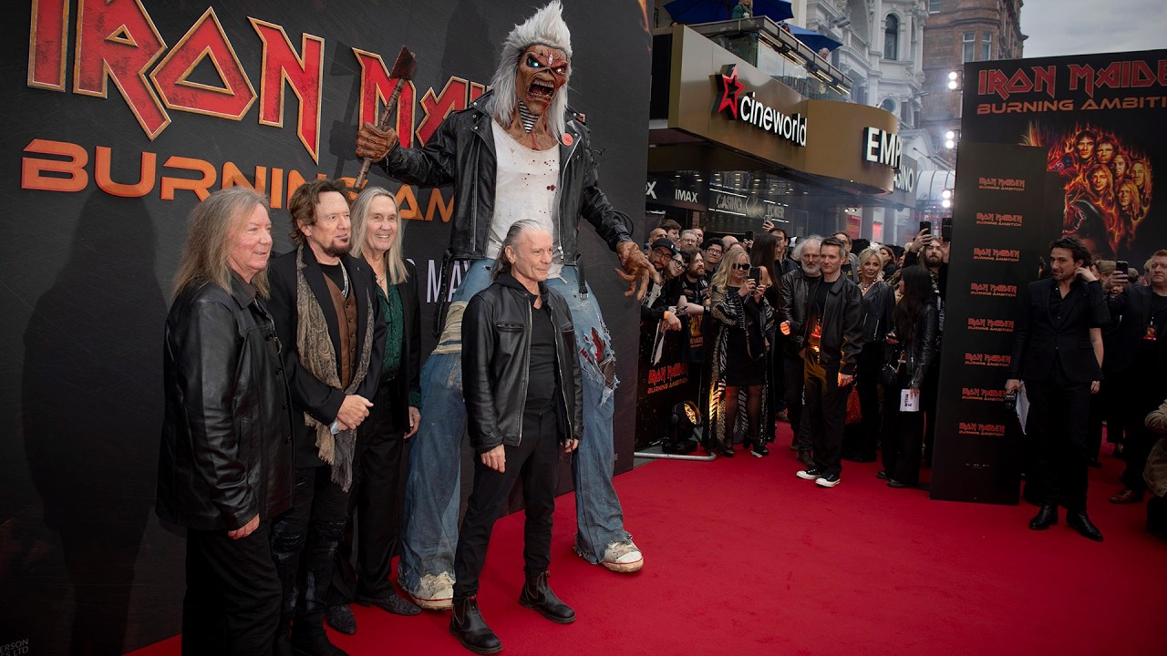 Iron Maiden Burning Ambition: World Premiere