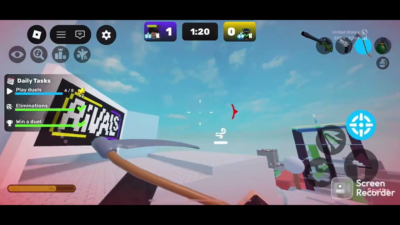 My Longest video of rivals and flick
