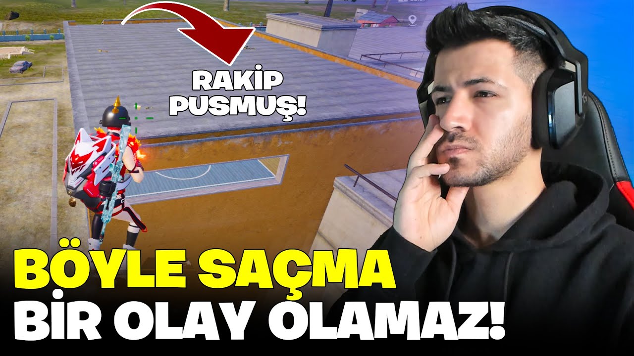 3 YILDIR OYNUYORUM BÖYLE SAÇMALIK GÖRMEDİM / PUBG MOBILE