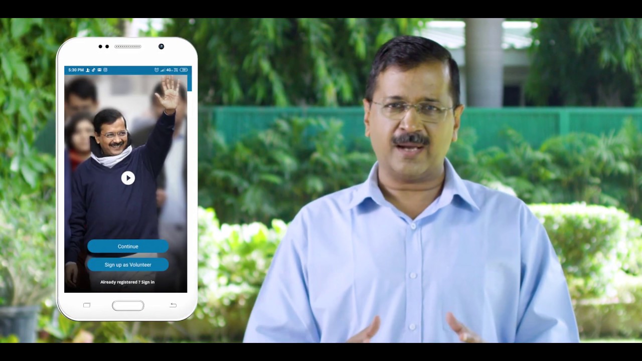 Arvind Kejriwal App Promo (Hindi)