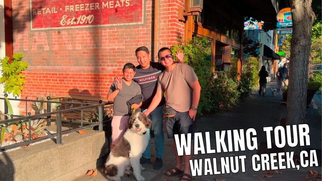 Beautiful Downtown Walnut Creek, California
