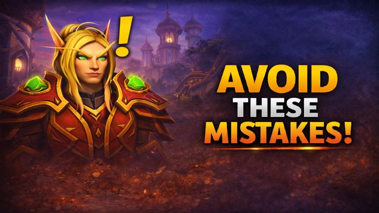 Avoid these week 1 leveling mistakes