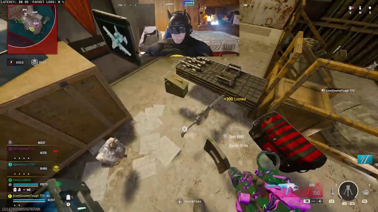 Warzone Batman Voice ASMR Gameplay   (GnomeTough's Live)