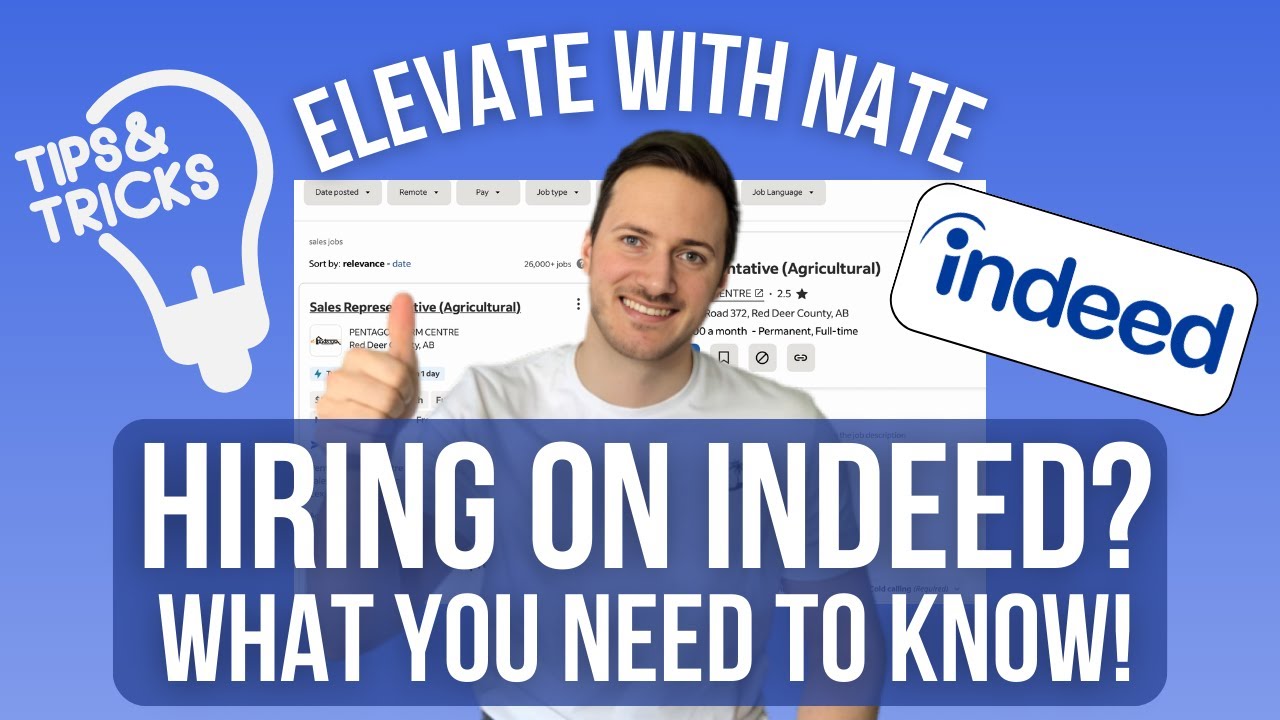 How to Optimise Your Hiring Process on Indeed - Elevate With Nate