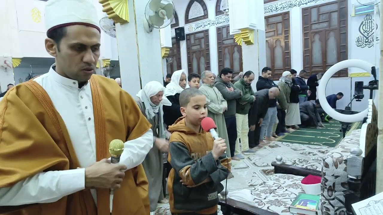 آخر ركعتين لأحد براعم مسجد أبو لبن...