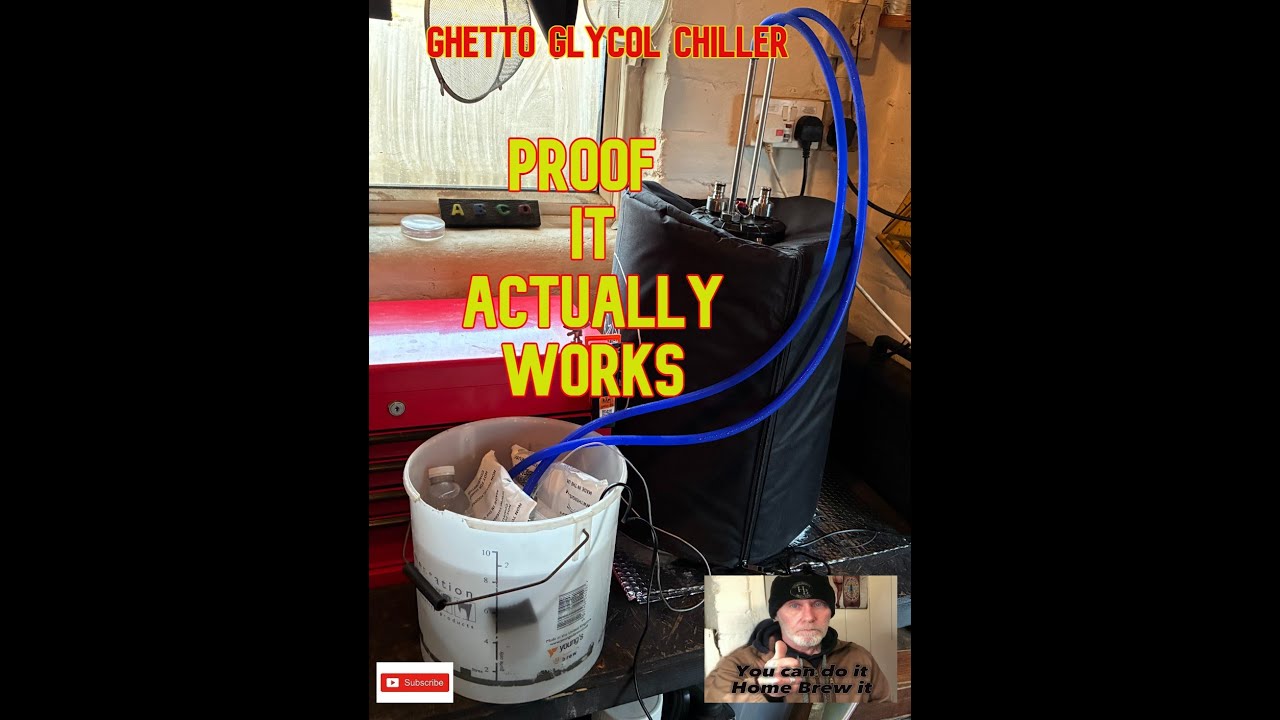 Ghetto Glycol Chiller: Proof It Actually Works.