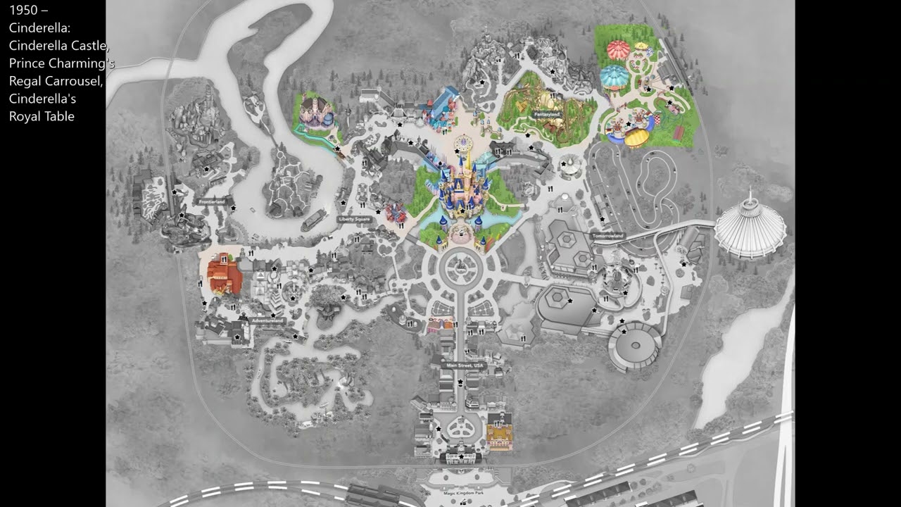 Mapping Magic Kingdom's IP Presence